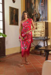 Soleá Coral Embroidered Dress 133.02€ #50403V2352C